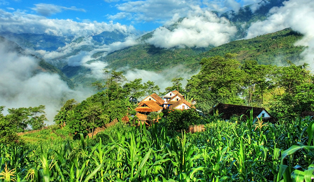 A rural village in Nepal. Photo: Creative Commons.