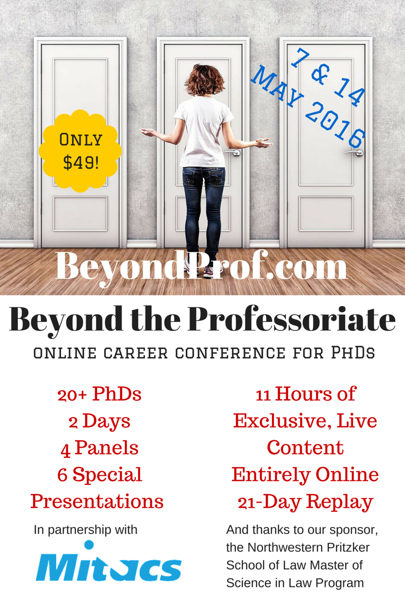 Learn about PhD Jobs... and How to Get Them! (1)