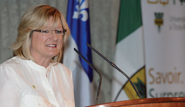 Carmen Dionne est professeure au Département de psychoéducation de l’Université du Québec à Trois-Rivières. Photo de UQTR.